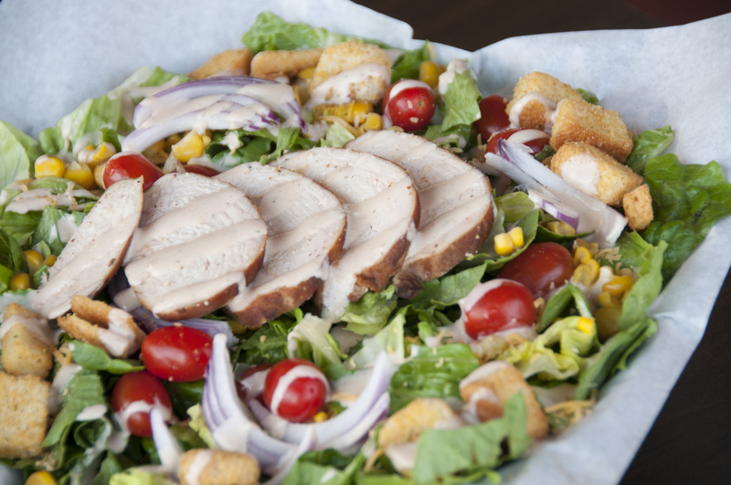 salade bij de barbecue