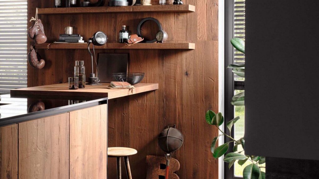 keuken gerookt hout