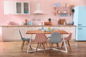 Pastel in de keuken
