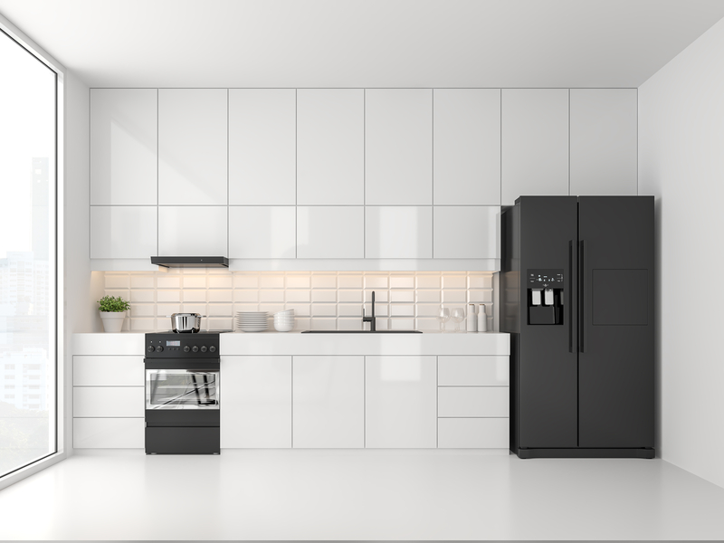hoe maak ik een minimalistische keuken