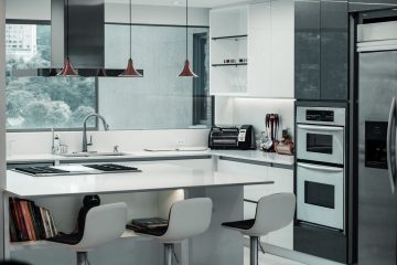 gietvloer in de keuken
