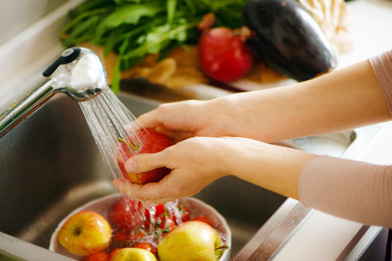 zo moet je fruit wassen