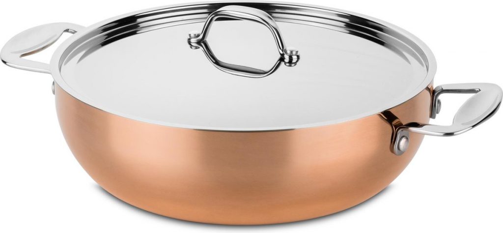 Koperen braadpan Toscana