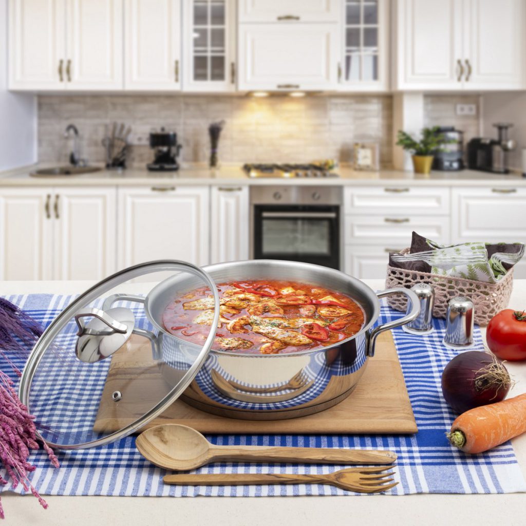 Serenk Modernist Braadpan RVS
