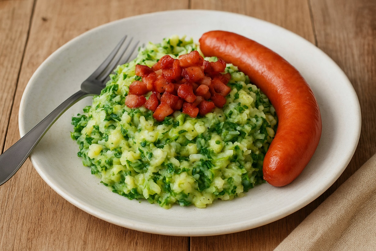 verhouding stamppot andijvie