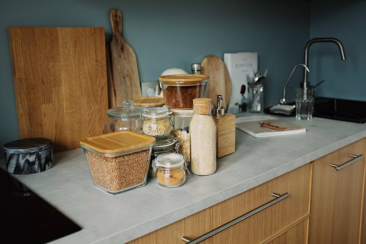 volledig uitgeruste keuken